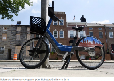 Bike-share debacle isn’t unique to Baltimore. Thefts, other woes had also hit the early programs in N.Y., Paris