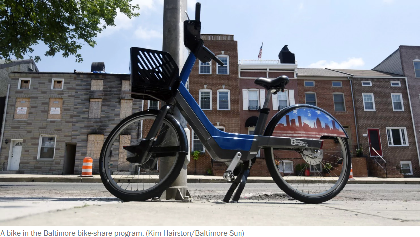 Bike-share debacle isn’t unique to Baltimore. Thefts, other woes had also hit the early programs in N.Y., Paris