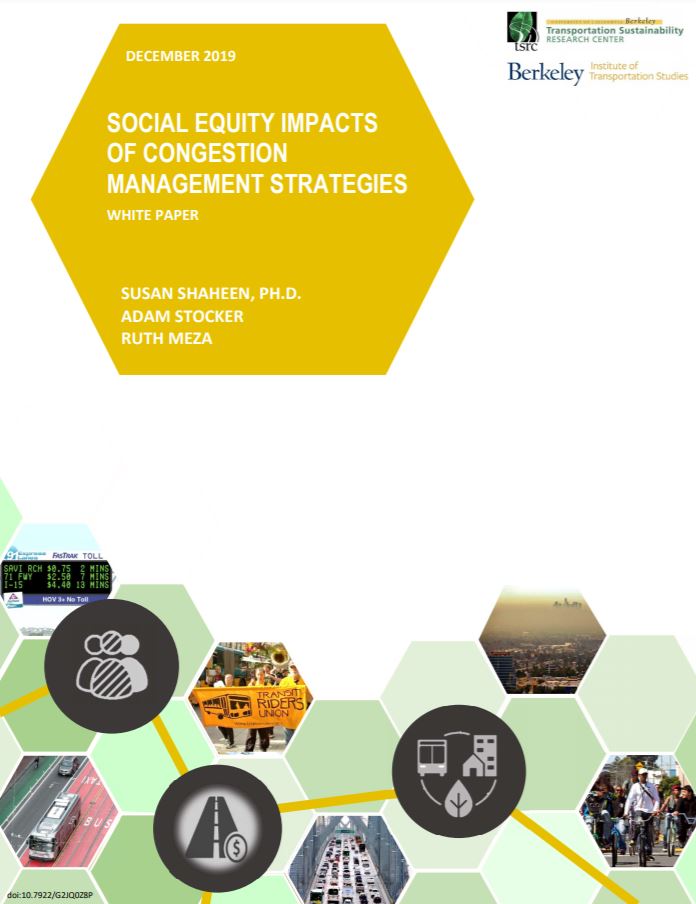 Social Equity Impacts of Congestion Management Strategies Whitepaper