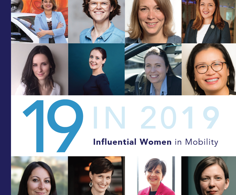 Top 19 of 2019 Influential Women in Mobility